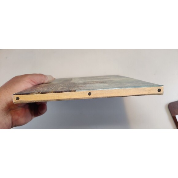 Windmill Les Editions Braun Paris Jr. Van Ruysdael Print Canvas Netherlands 1964 - Picture 5 of 11